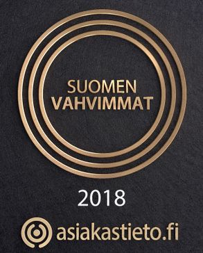 Suomen vahvimmat 2018 -sertifikaatti