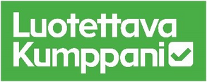 Luotettava kumppani -sertifikaatti