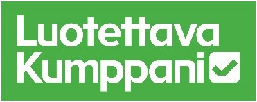 Luotettava Kumppani -logo